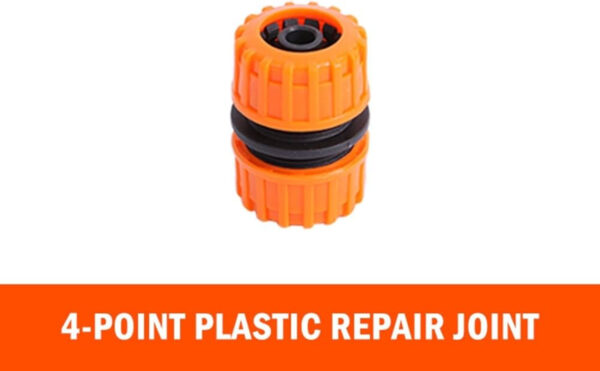 1/2 inch Universal Hose Connector- Easy Connector Quick Connector Compatible with All Click Systems, High Pressure Washers, Garden Hose Pipes and Sprinklers