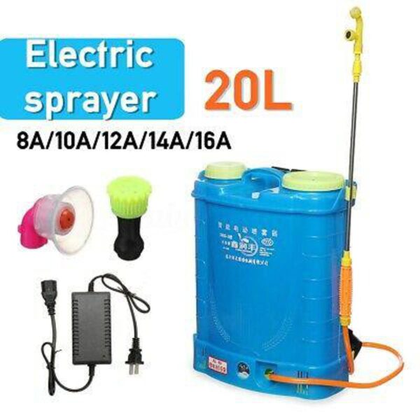20 Liter 12 Amp Battery charging Spray Pump machine agriculture for plants garden crops etc